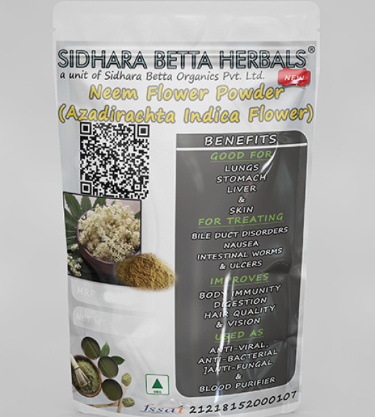 Azadirachta Indica Flower Powder | Neem Flower Powder | Nimba | Veppu | Bevina Huva