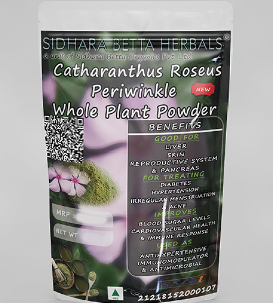 Catharanthus Roseus Whole Plant Powder | Periwinkle Whole Plant Powder | Periwinkle Plant Powder | Sadapushpi