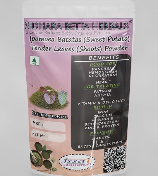 Ipomoea Batatas Tender Leaves Powder | Sweet Potato