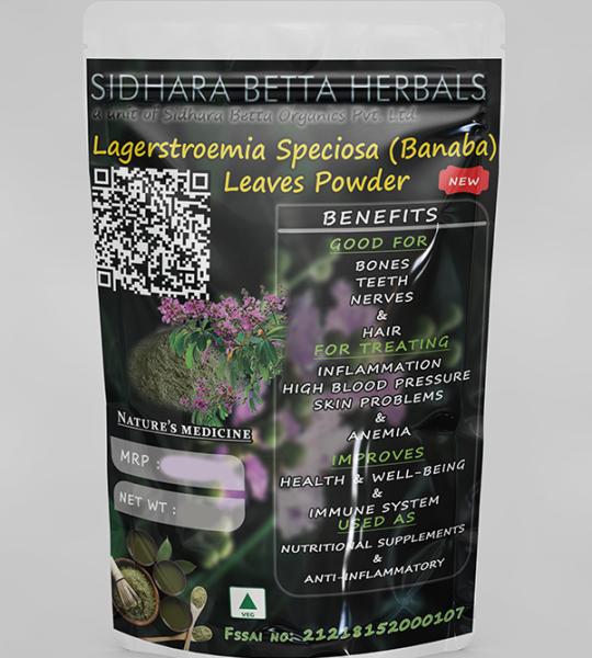 Lagerstroemia Speciosa Leaves Powder | Kramuka | Banaba