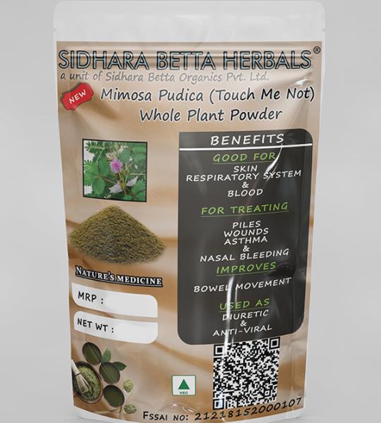 Mimosa Pudica Whole Plant Powder | Touch Me Not | Lajjalu | Lajwanti